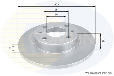 DISC FRANA COMLINE ADC1801