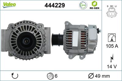 генератор VALEO 444229