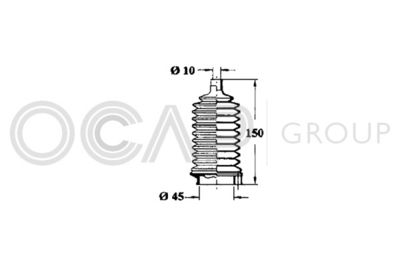 BURDUF CAUCIUC DIRECTIE OCAP 1211238