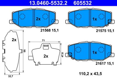 SET PLACUTE FRANA FRANA DISC