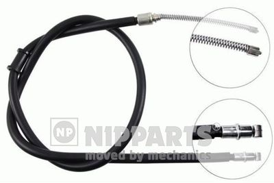 Тросик, cтояночный тормоз NIPPARTS J14757 для MITSUBISHI MIRAGE