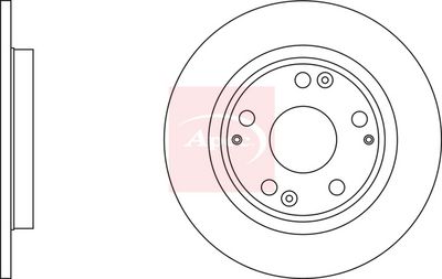 APEC Brake Disc DSK2965