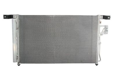 A/C condensator (met droger) past: HYUNDAI SANTA FÉ II 2.2D/2.7 11.05-12.12