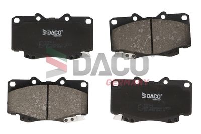 Комплект тормозных колодок, дисковый тормоз DACO Germany 323941 для TOYOTA FORTUNER