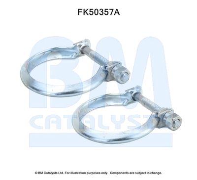 Zestaw montażowy, rura wydechowa BM CATALYSTS FK50357