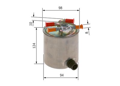 Fuel Filter F 026 402 742