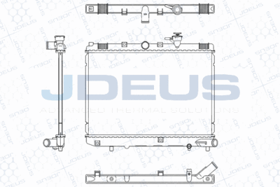 RADIATOR RACIRE MOTOR JDEUS M0650020