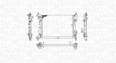 KüHLER MOTORKüHLUNG MAGNETI MARELLI 350213157900 1