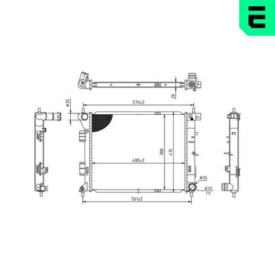 RADIATOR RACIRE MOTOR