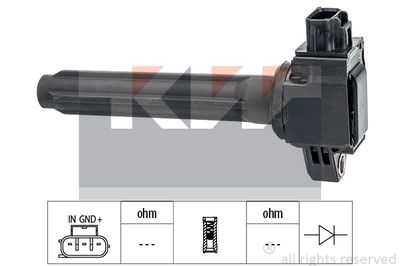 Катушка зажигания KW 470 639 для MITSUBISHI OUTLANDER