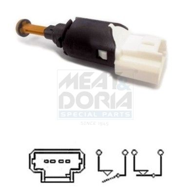 Spínač brzdového světla MEAT & DORIA 35061