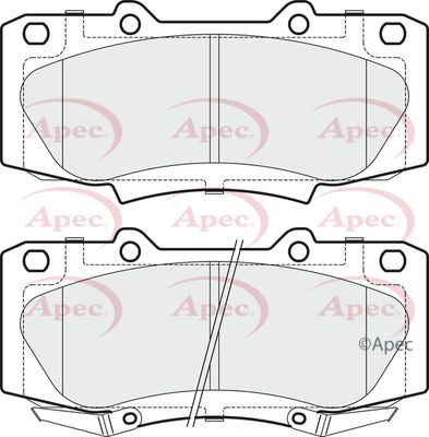 Brake Pad Set APEC PAD1840