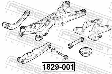 SURUB CORECTARE INCLINARE FEBEST 1829001 1