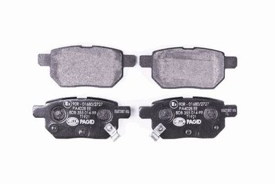 Brake Pad Set, disc brake 8DB 355 014-991