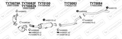 SISTEM DE ESAPAMENT VENEPORTE 700147