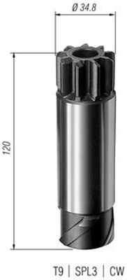 MAGNETI MARELLI Krumpliaratis, starteris