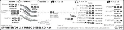 Układ wydechowy IMASAF 553000234
