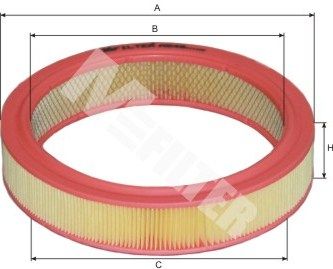 Воздушный фильтр MFILTER A 546 для FIAT X