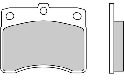 Комплект тормозных колодок, дисковый тормоз E.T.F. 12-0353 для DAIHATSU SPARCAR