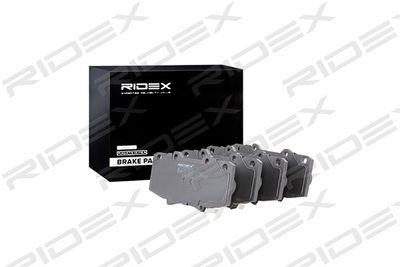 Комплект тормозных колодок, дисковый тормоз RIDEX 402B0662 для TOYOTA HILUX