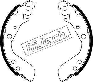 fri.tech. 1044.031 Ремкомплект барабанных колодок  для HONDA INSIGHT (Хонда Инсигхт)
