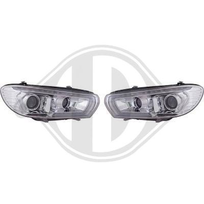 Комплект главных фар DIEDERICHS 2251786 для VW SCIROCCO