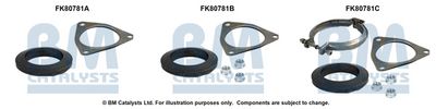 Монтажен комплект, катализатор BM Catalysts FK80781