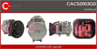 CASCO Compressor, airconditioning Genuine (CAC52053GS)