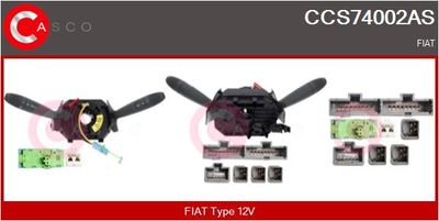 COMUTATOR COLOANA DIRECTIE CASCO CCS74002AS