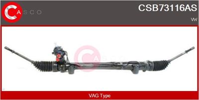 Рулевой механизм CASCO CSB73116AS для VW TOUAREG