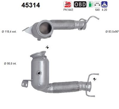 CATALIZATOR AS 45314