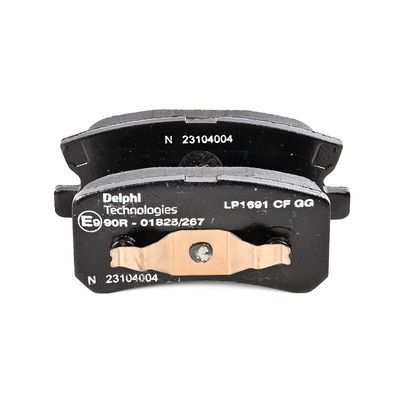 BREMSBELAGSATZ SCHEIBENBREMSE DELPHI LP1691 4