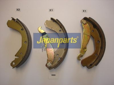 JAPANPARTS Stabdžių trinkelių komplektas