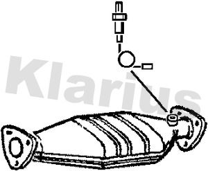 Катализатор KLARIUS 311356 для DAEWOO LEGANZA