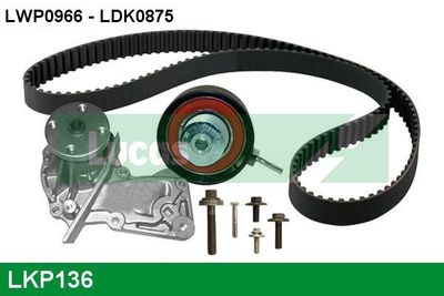 WASSERPUMPE + ZAHNRIEMENSATZ