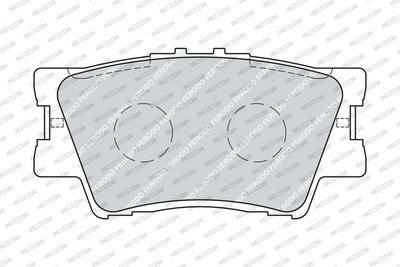 Remblokken set Achter , past: VOLVO 340-360  LEXUS ES, HS  PONTIAC VIBE  TOYOTA AVALON, CAMRY, MARK X ZIO I, RAV 4 III, RAV 4 IV 1.8-3.5 08.84-
