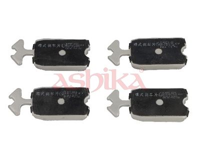 комплект спирачно феродо, дискови спирачки ASHIKA 50-00-0648