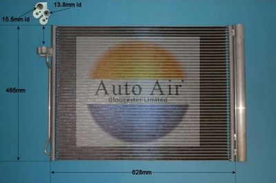 Condenser, air conditioning Auto Air Gloucester 16-6107