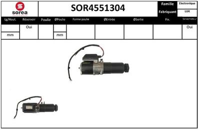 HYDRAULIKPUMPE LENKUNG SNRA SOR4551304