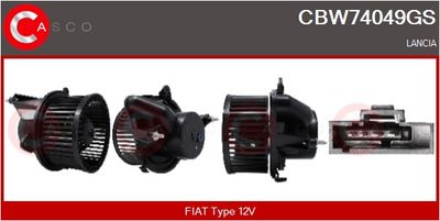 VENTILATOR HABITACLU CASCO CBW74049GS