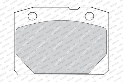 BREMSBELAGSATZ SCHEIBENBREMSE FERODO FDB96 1
