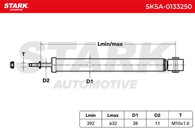 амортисьор STARK SKSA-0133250