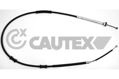 Тросик, cтояночный тормоз CAUTEX 761021 для FIAT 500