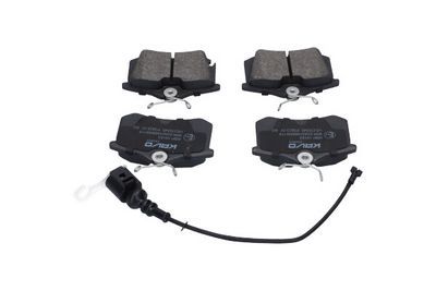 Komplet kočnih obloga, disk kočnica KAVO PARTS KBP-10183