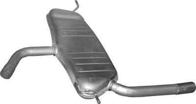 Глушитель выхлопных газов конечный POLMO 23.91 для SEAT ALTEA