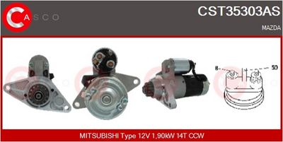 STARTER CASCO CST35303AS