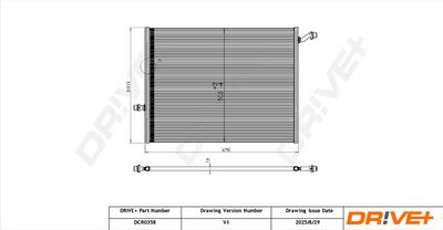 Chladič, chlazení motoru Dr!ve+ DCR0358