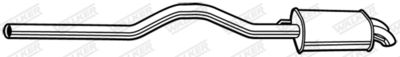 Rear Muffler 24107