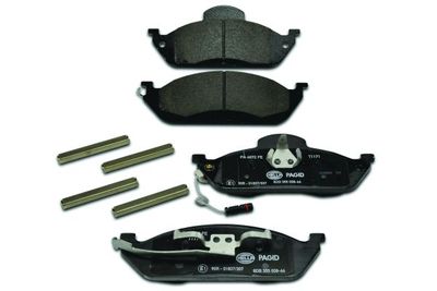 Комплект тормозных колодок, дисковый тормоз HELLA 8DB 355 008-661 для MERCEDES-BENZ M-CLASS