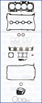 Комплект прокладок, двигатель WILMINK GROUP WG1452330 для AUDI A3